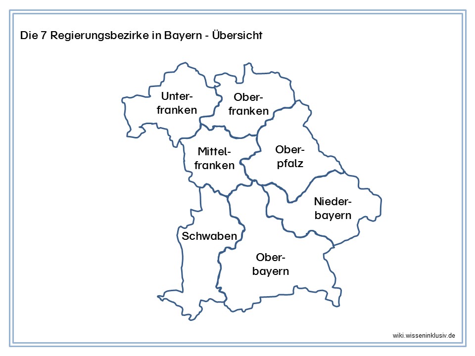 Bayern arbeitsblatt karte 