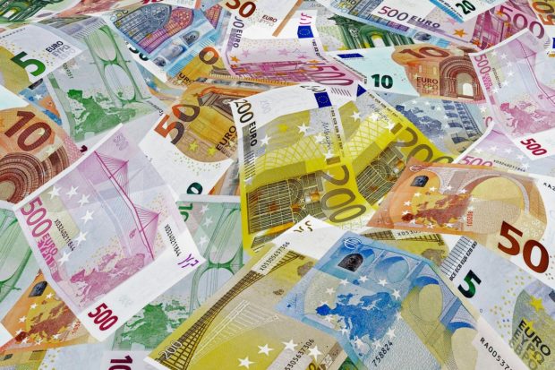 Eurogeldscheine und Münzen zum Ausdrucken